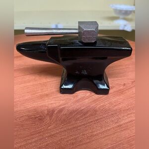 vintage Avon "Blacksmith Anvil" aftershave decanter  Empty